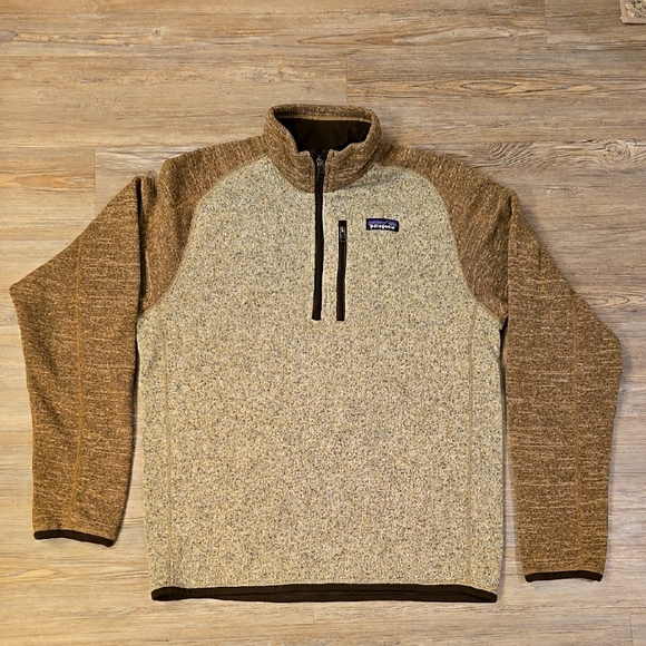 Patagonia Other - Patagonia Men's Brown and Cream Sweater